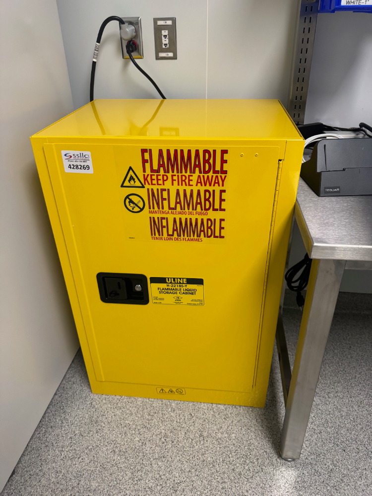 Image of ULINE 12 Gallon Flammable Liquid Storage Cabinet